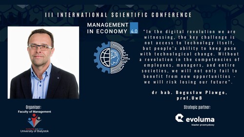 Conference Thematic Area: Social Challenges of Economy 4.0 – Human Capital and the Competencies of Managers and Employees