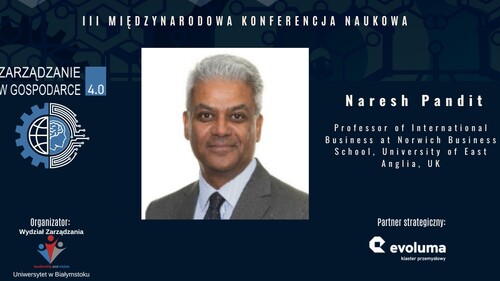 Przedstawiamy kolejnego Keynote Speakera – Profesor Naresh Pandit